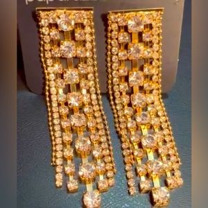 Starry Streamers Paparazzi post back earrings